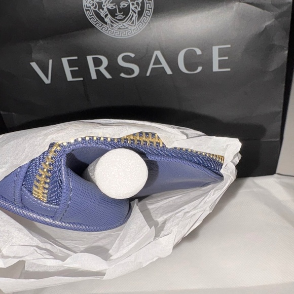 Versace Elegant Navy/Gold Women's Pouch/Clutch - Picture 11 of 11